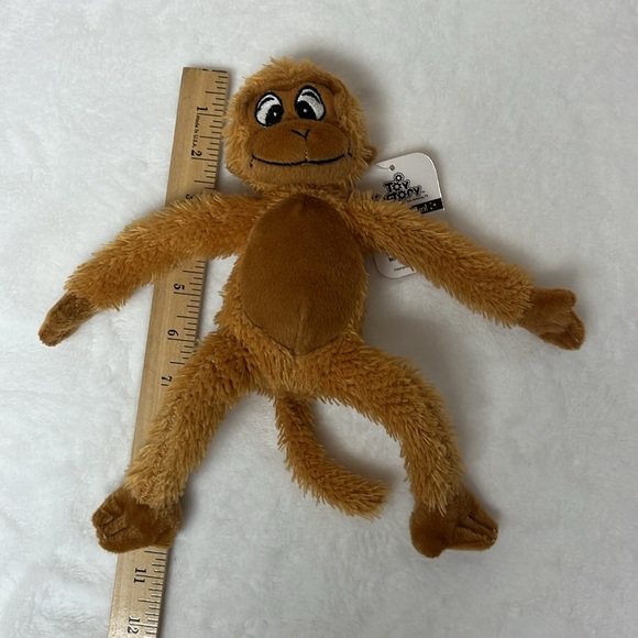 Toy Factory Brown Plush Monkey - Picture 6 of 6